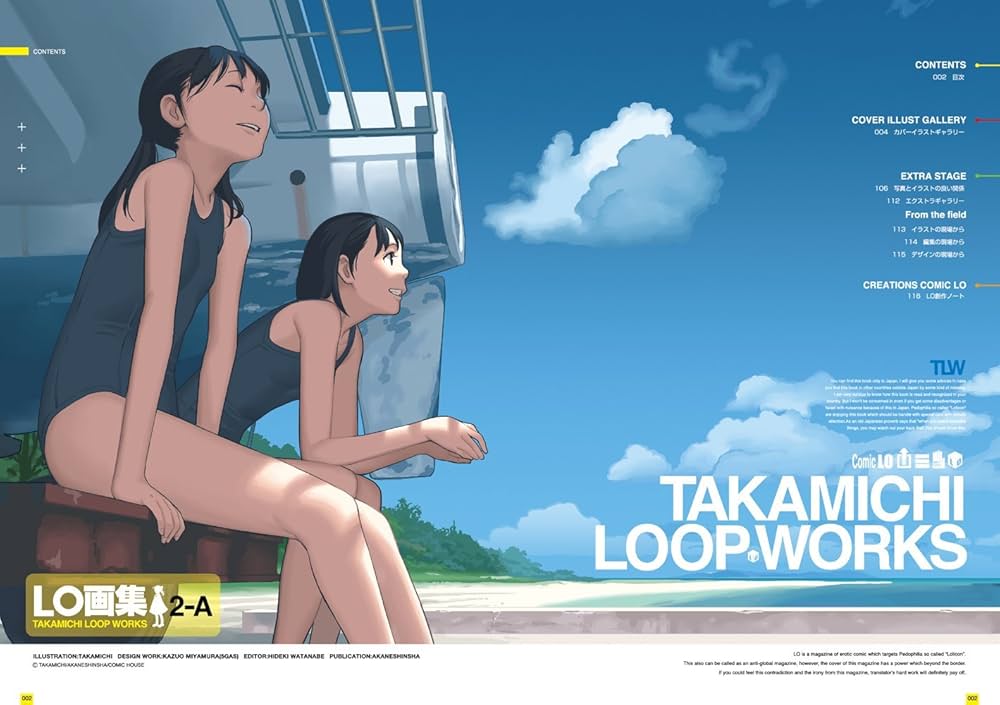 Amazon.com: LO画集2-A -TAKAMICHI LOOP WORKS- (FLOW COMICS) [ART