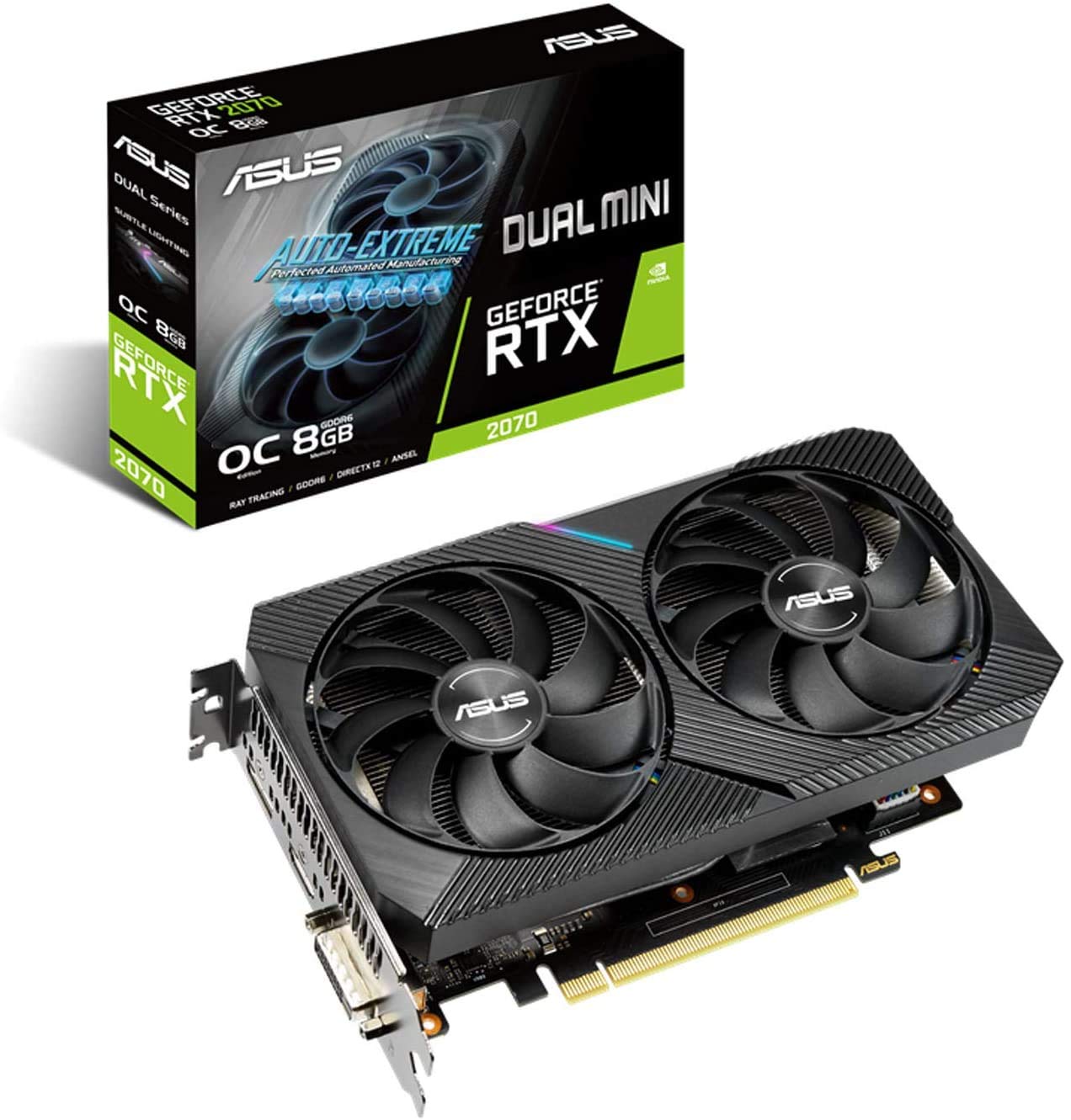 Amazon | ASUS NVIDIA GeForce RTX 2070 搭載 デュアルファンモデル 8G