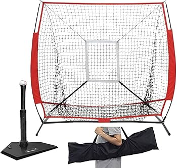 Amazon | iimono117 野球練習ネット【練習ネット バッティングティー