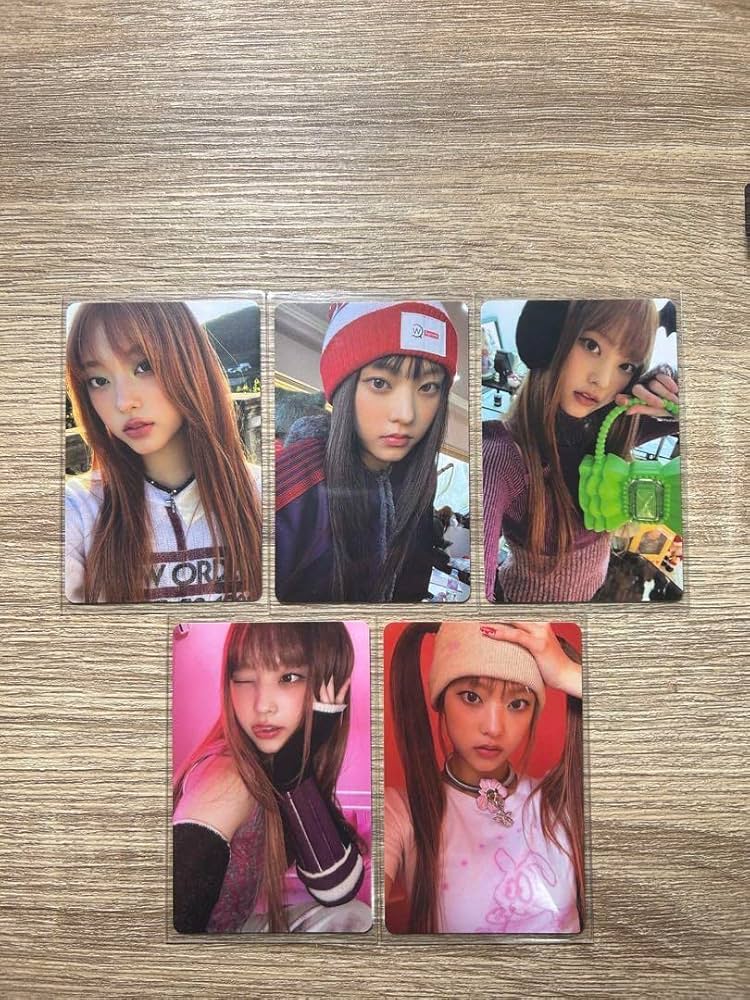 Amazon.co.jp: NewJeans OMG トレカ ヘリン 5種 : おもちゃ