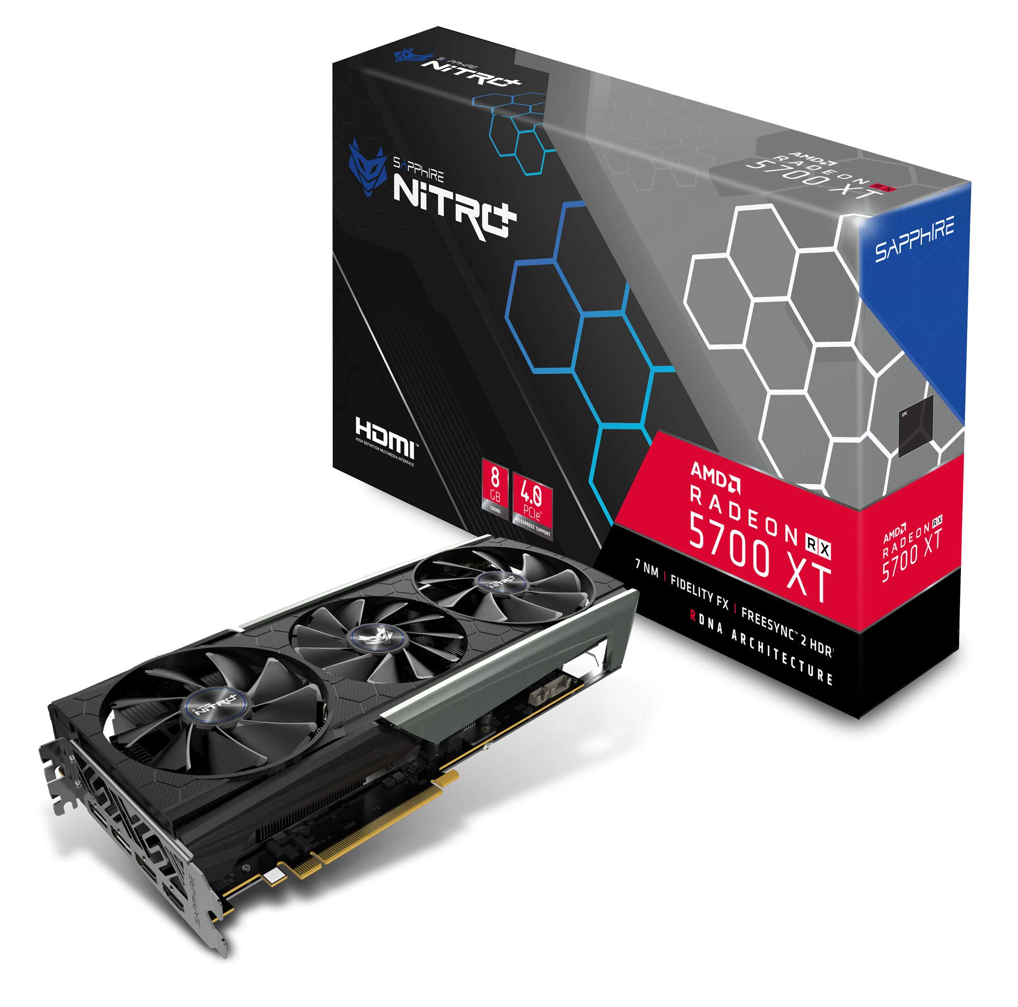 Amazon.co.jp: SAPPHIRE NITRO+ RADEON RX 5700 XT 8G GRAPHICS BOARD