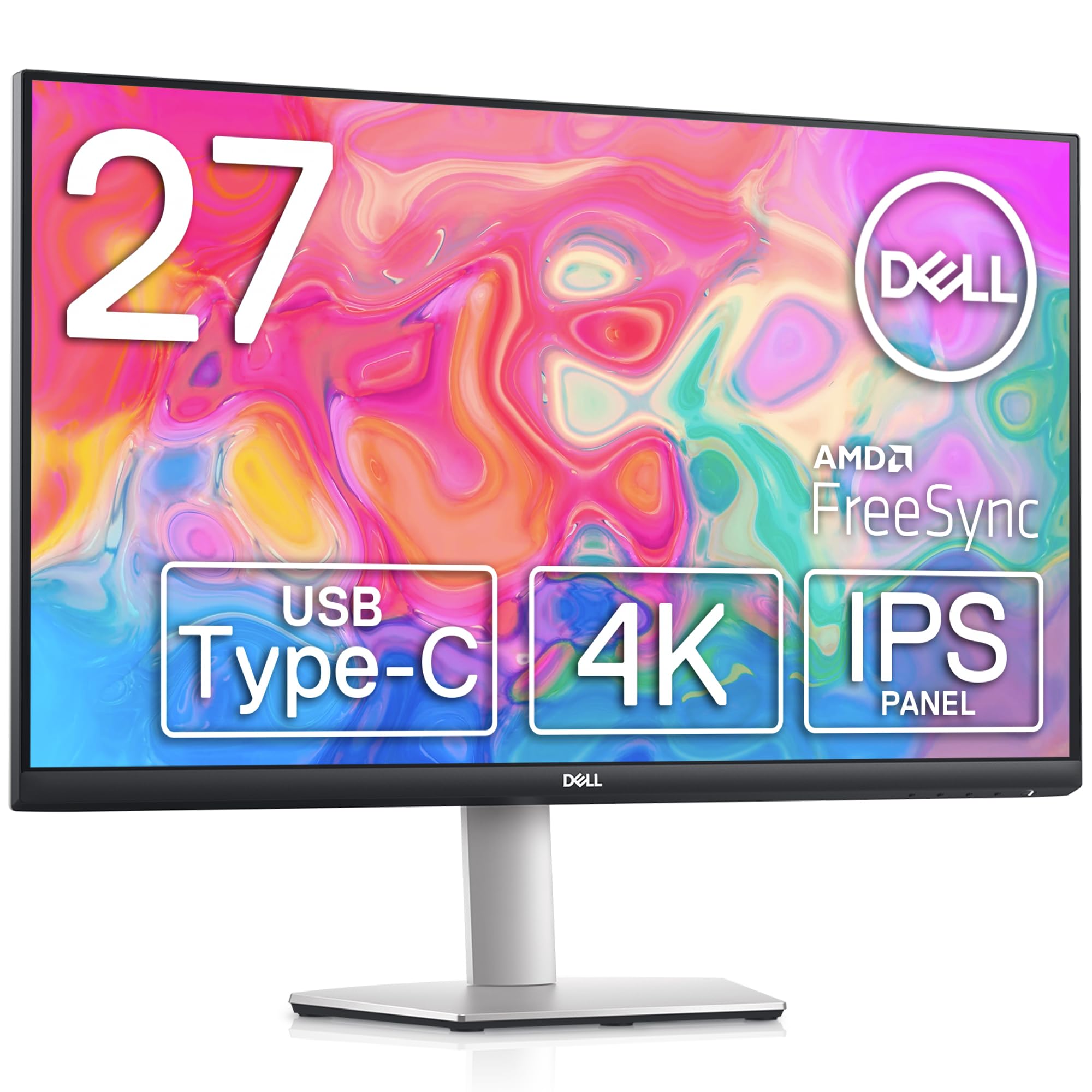 Amazon.co.jp: Dell S2722QC 27インチ 4K モニター (3年間無輝点交換