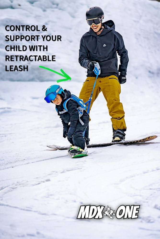 Amazon.com: MDXONE Kids Ski & Snowboard Harness – Retractable