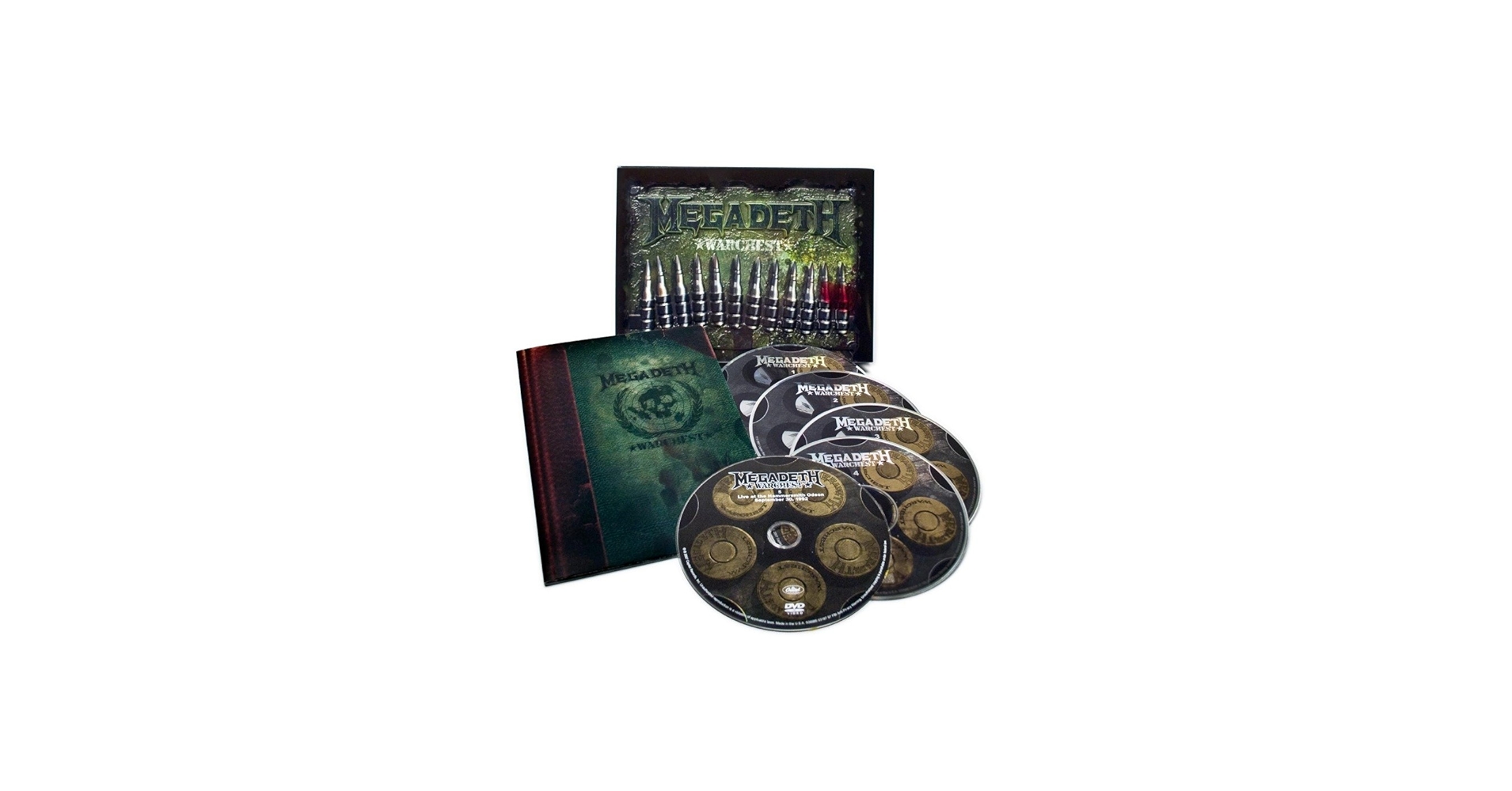 Amazon.co.jp: MEGADETH WARCHEST BOX(DVD付): ミュージック