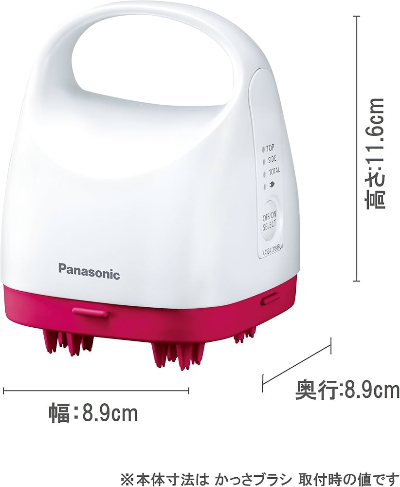Amazon.co.jp: パナソニック 頭皮エステ サロンタッチタイプ ルージュ