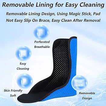 Amazon | SFKLYU 足装具 ドロップ装具 足添え木 調節可能な足首