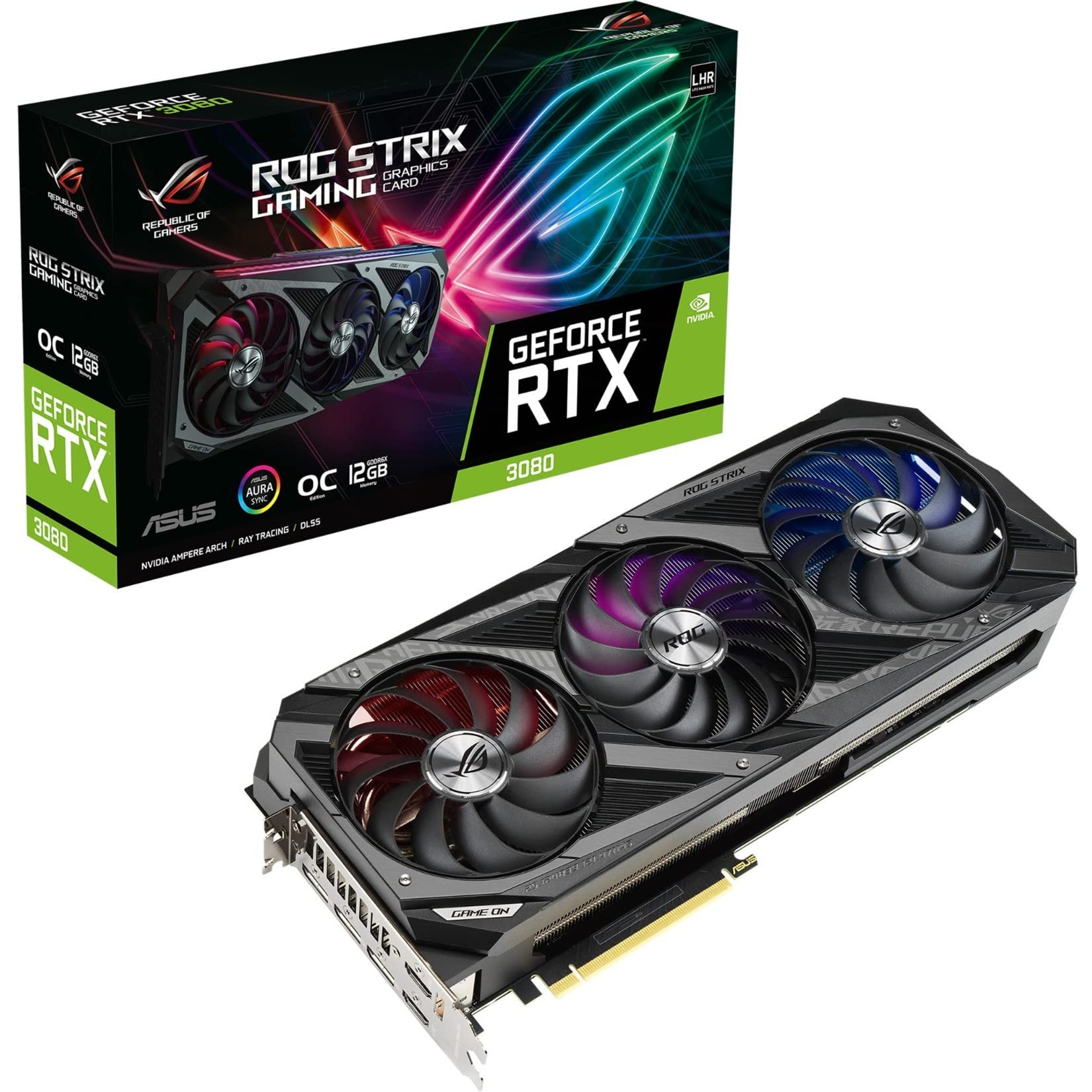 Amazon | ASUS ROG Strix NVIDIA GeForce RTX 3080 OC Edition