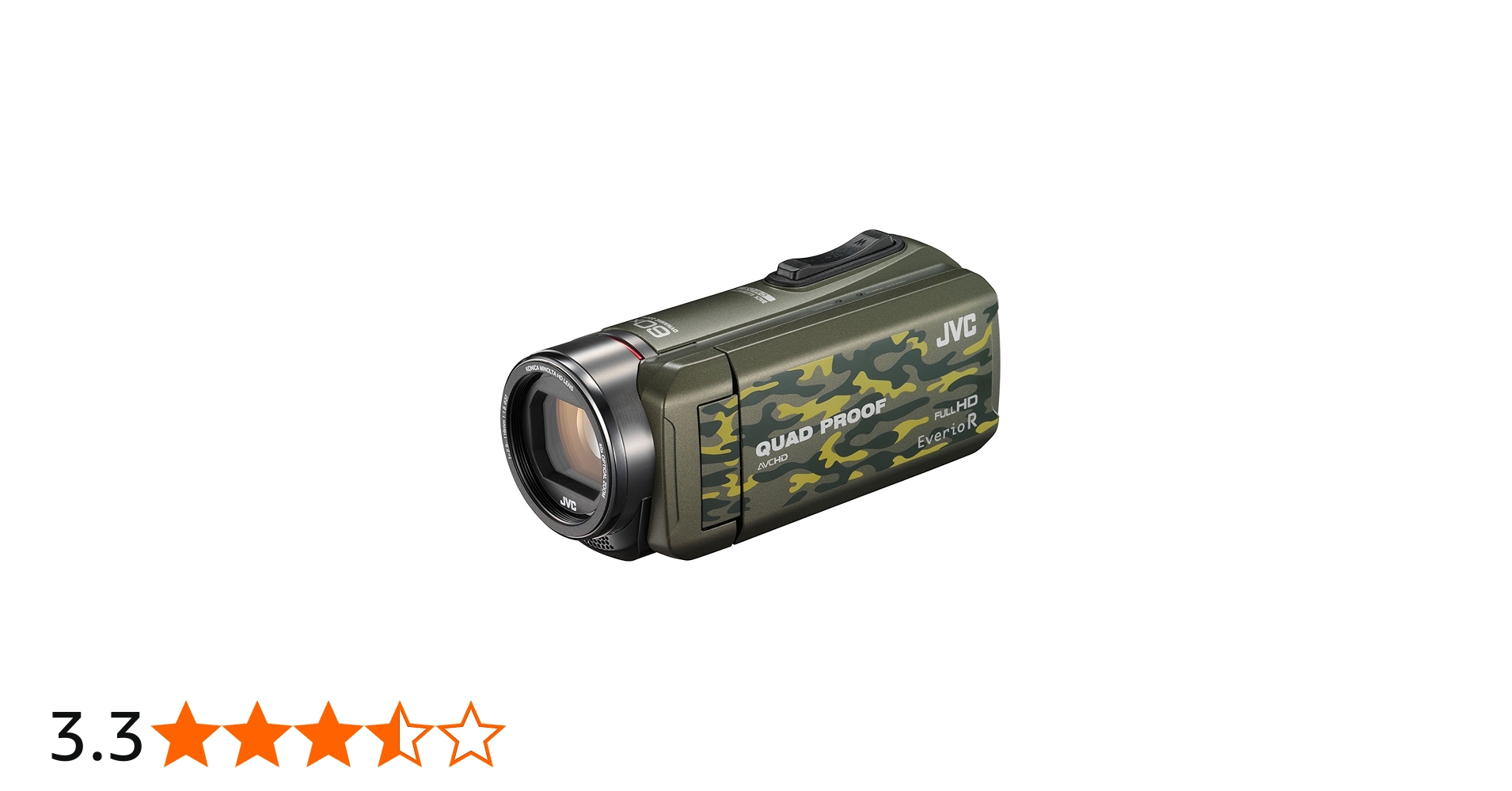 Amazon | JVC ビデオカメラ Everio R 防水5m 防塵仕様 耐低温 耐衝撃