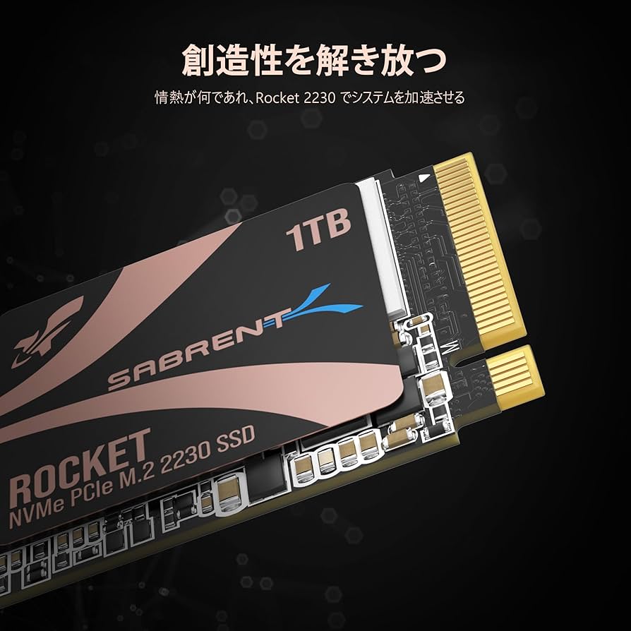 Amazon | SABRENT SSD 1TB、M.2 SSD 1TB、NVMe 1TB PCIe 4.0 M.2 2230