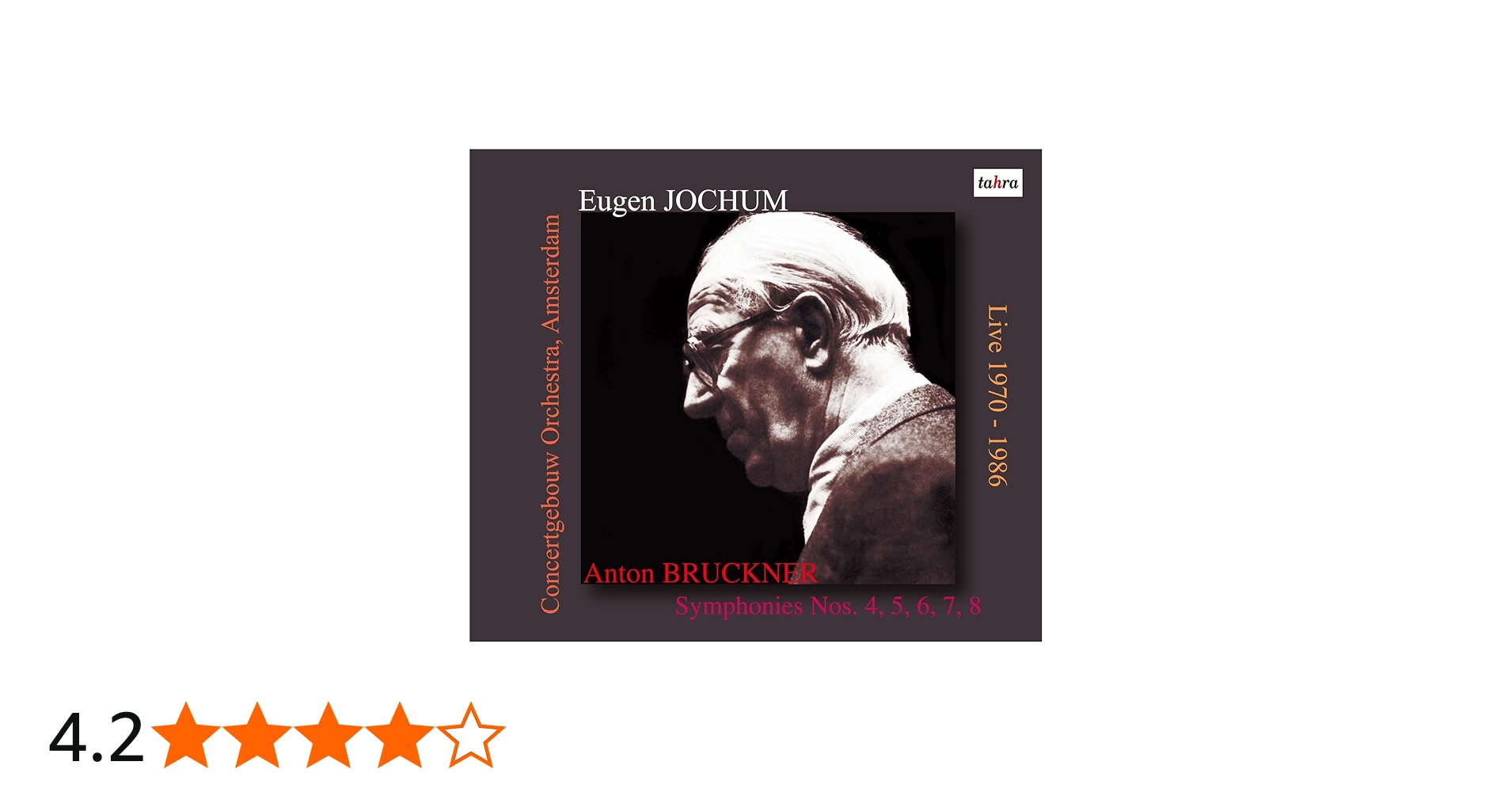 Amazon.co.jp: ブルックナー : 交響曲 第4番 5番 6番 7番 8番 (Anton