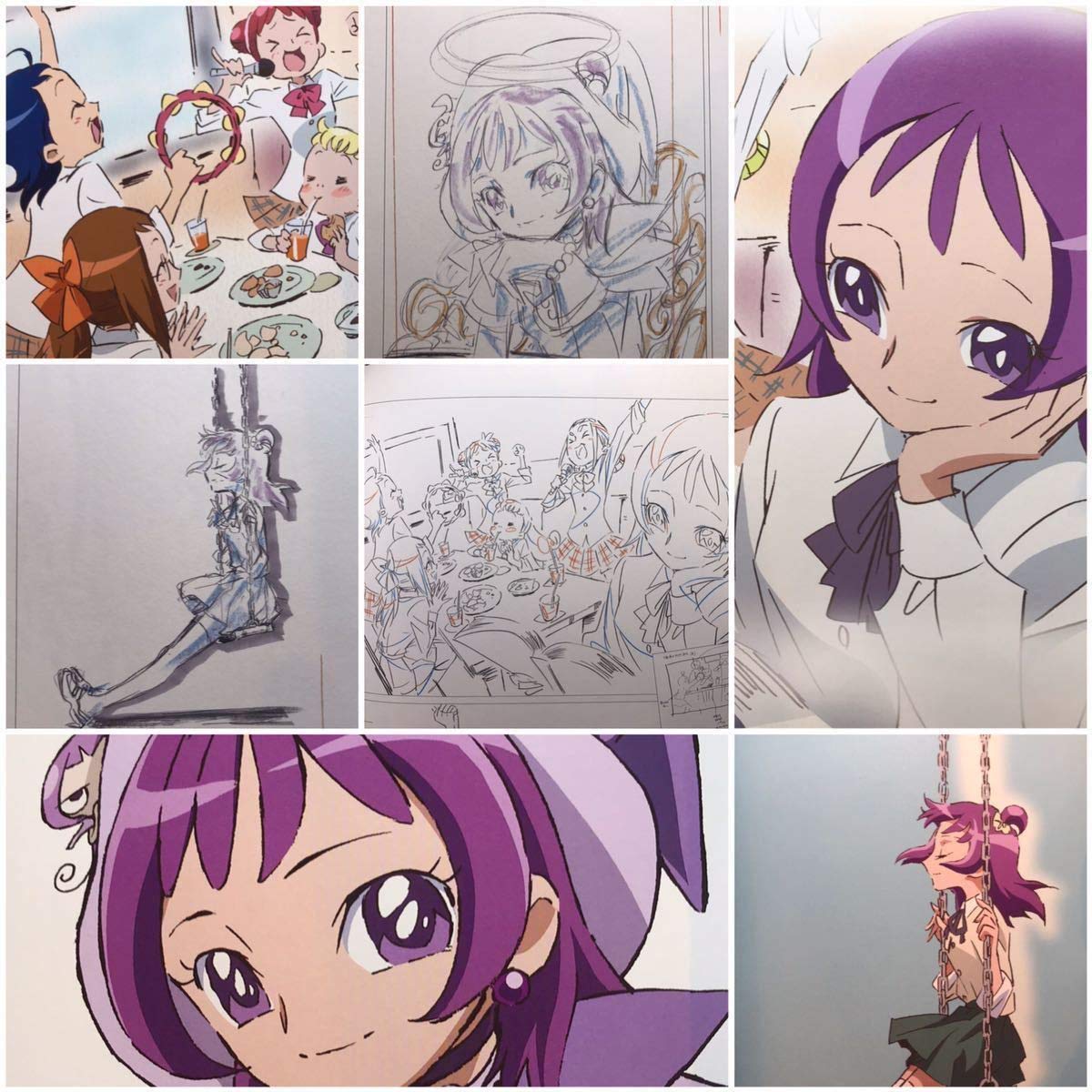 Amazon | 画集イラスト集おジャ魔女どれみ16 馬越嘉彦Illustrations