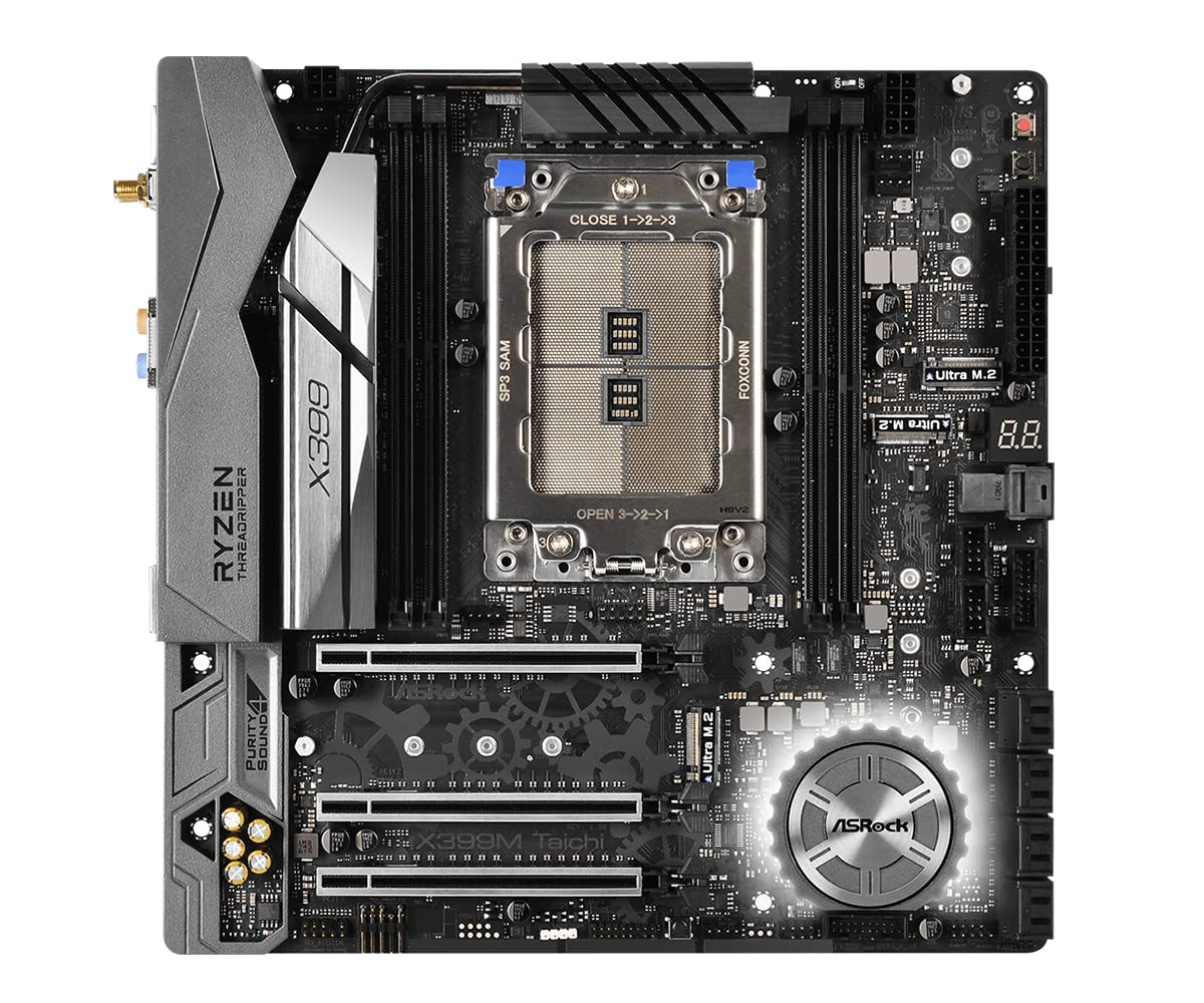 Amazon.com: ASRock Socket TR4/ AMD X399/ DDR4 Wi-Fi/A&2GbE