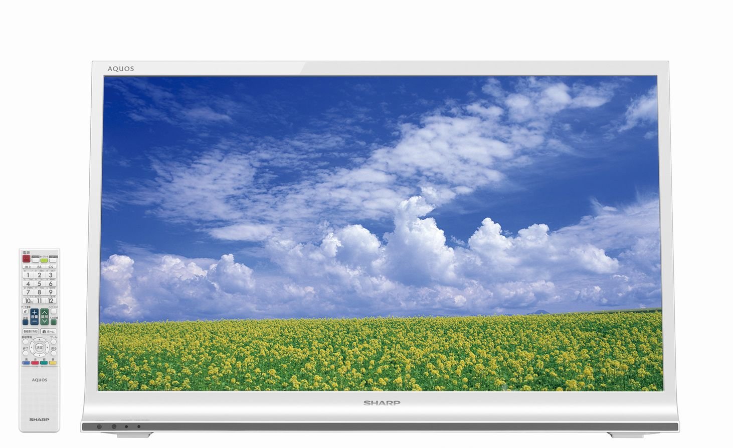 Amazon | シャープ 32V型 ハイビジョン 液晶テレビ ホワイト AQUOS LC