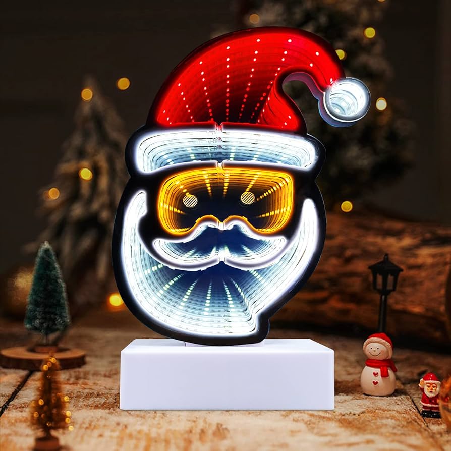 Amazon.co.jp: クリスマス サンタクロース ネオンサイン クリスマス