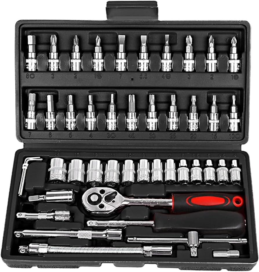 Amazon.com: Yinhing Socket Wrench Set, Automobile Motorcycle