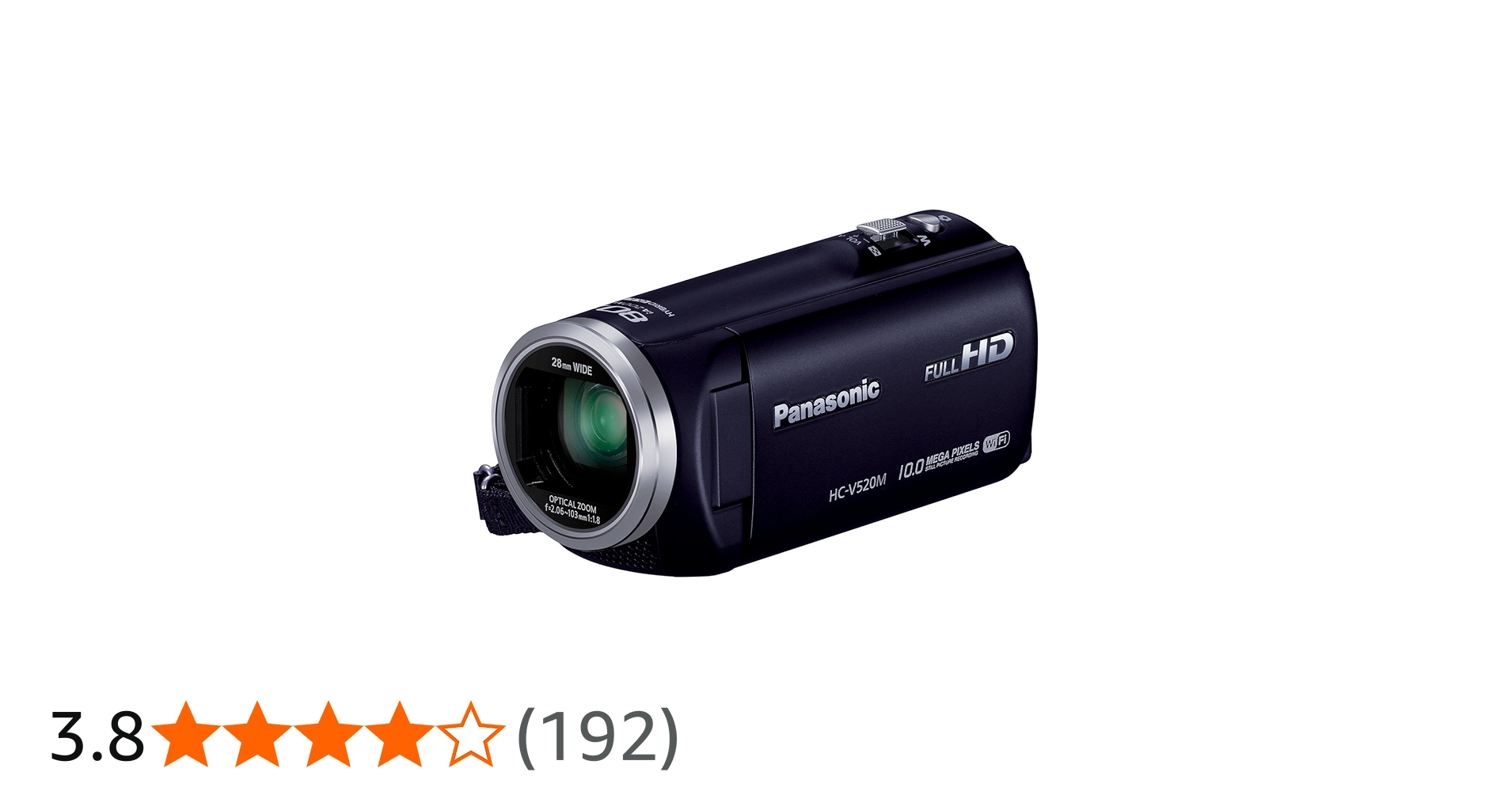 Amazon | パナソニック デジタルハイビジョンビデオカメラ V520 内蔵