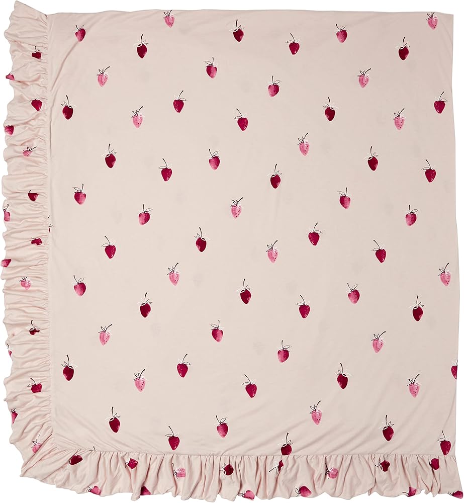 Amazon.co.jp: [ジェラート ピケ] Sleep ストロベリー柄掛け布団カバー
