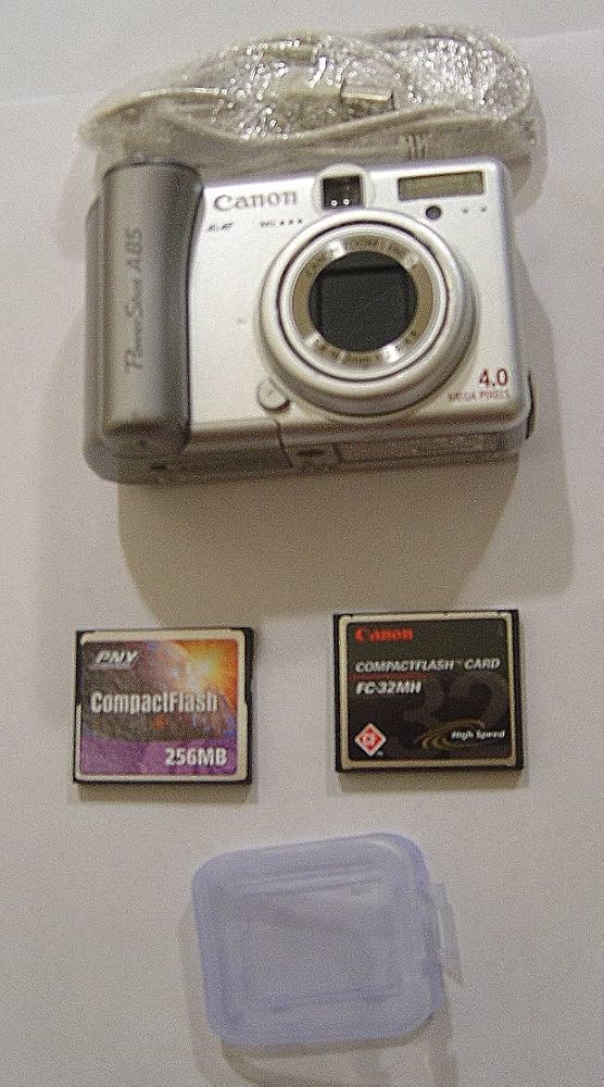 Amazon.com : Canon PowerShot A85 4MP Digital Camera with 3x