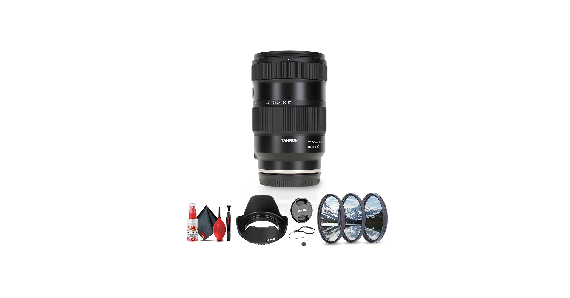 Amazon.com : Tamron 17-50mm f/4 Di III VXD Lens (Sony E) (A068) +