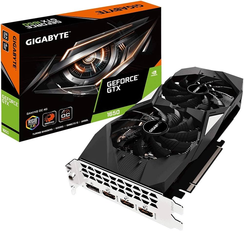 Amazon | GIGABYTE Gv-N1650OC-4GD GeForce GTX 1650 OC 4G