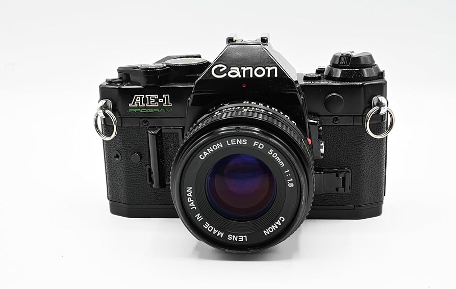 Amazon.com : Canon AE-1 Program 35mm SLR Camera with 50mm 1:1.8
