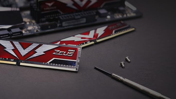 TEAMGROUP T-Force Zeus - DDR4 - Kit - 32 GB: 2 x 16 GB - DIMM 288