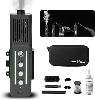 Amazon.co.jp: SmokeNINJA 小型煙霧機 スモークマシン 14センチ