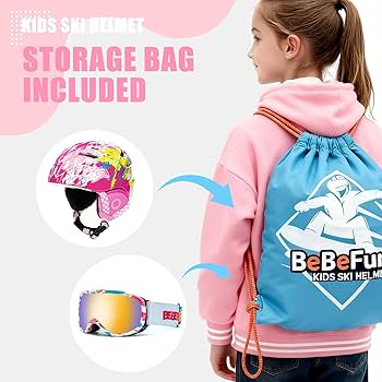 Amazon | BeBeFun 幼児と子供用 スキースケートヘルメット 48-52cm S
