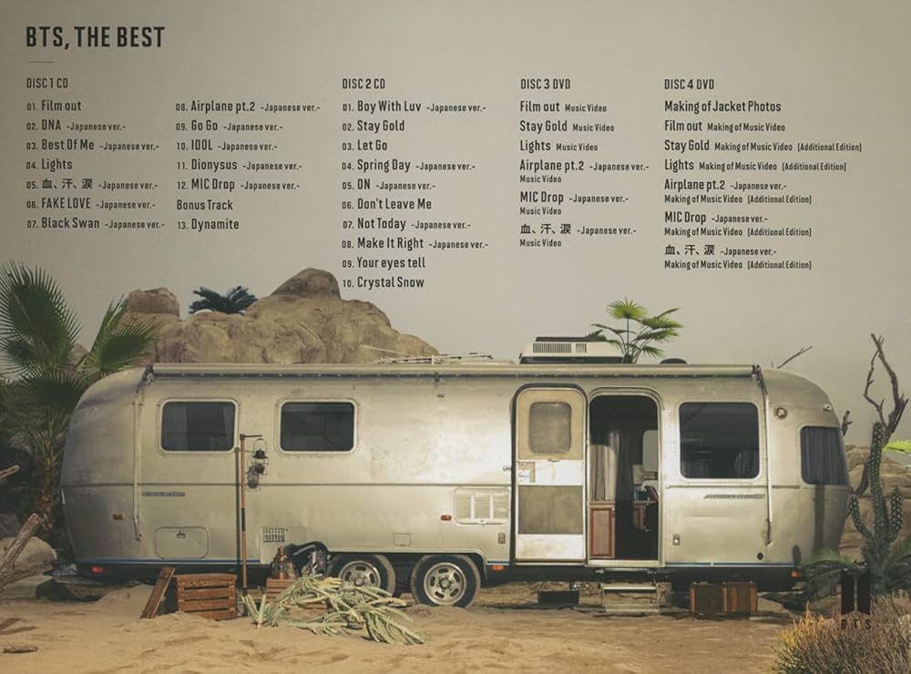 Bts: The Best – B Version - (2Cd/2Dvd) (Japanese Ver. Limited