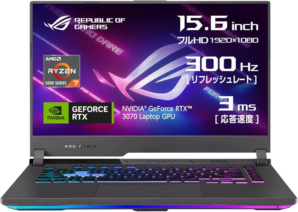 Amazon.co.jp: ASUS ゲーミングノートPC ROG Strix G15 G513QR 15.6