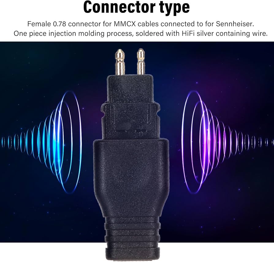 Amazon.co.jp: ASHATA 2 個 MMCX ケーブルアダプター、0.78mm MMCX