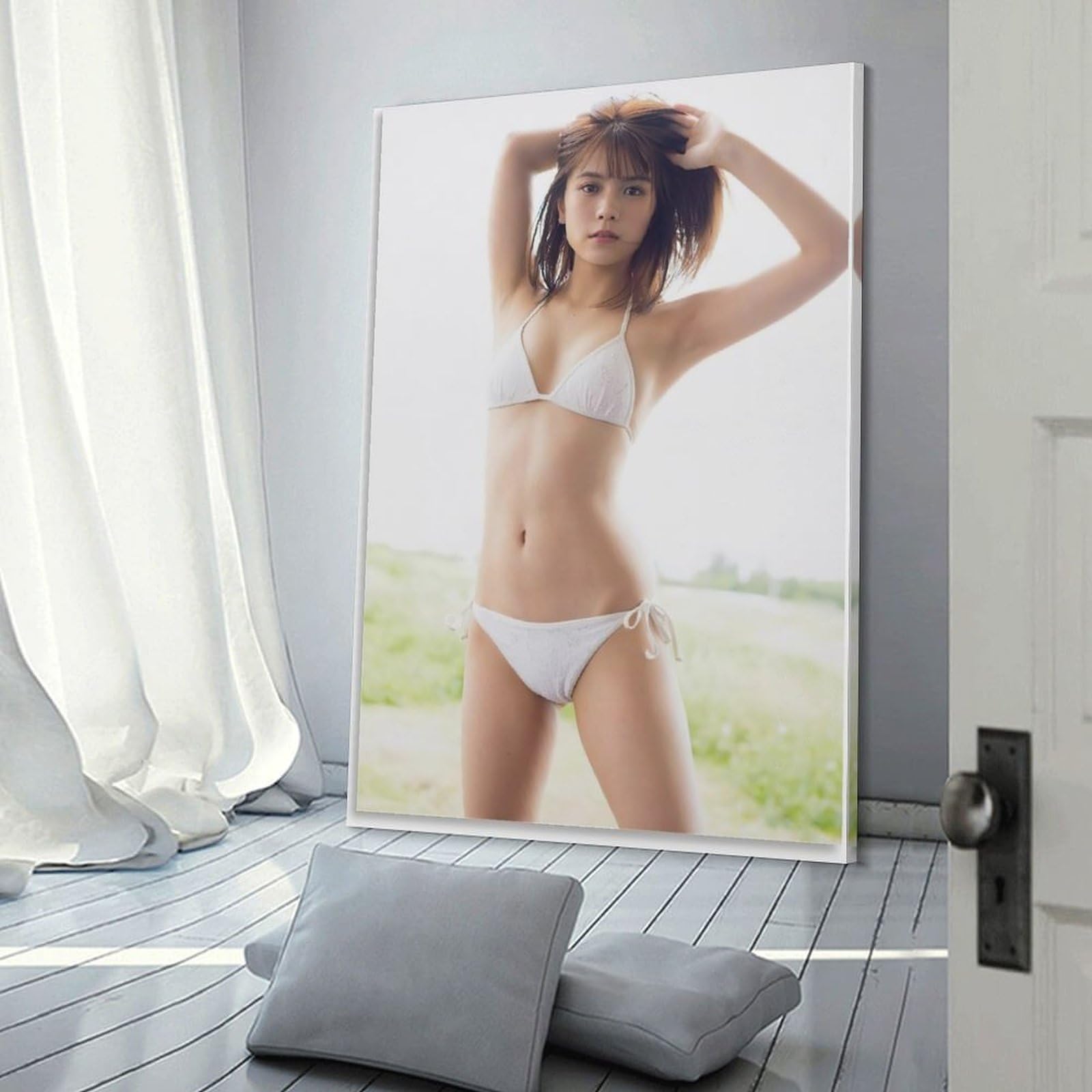 Amazon.co.jp: 写真ポスター 村山優香 30 キャンバスアートポスター