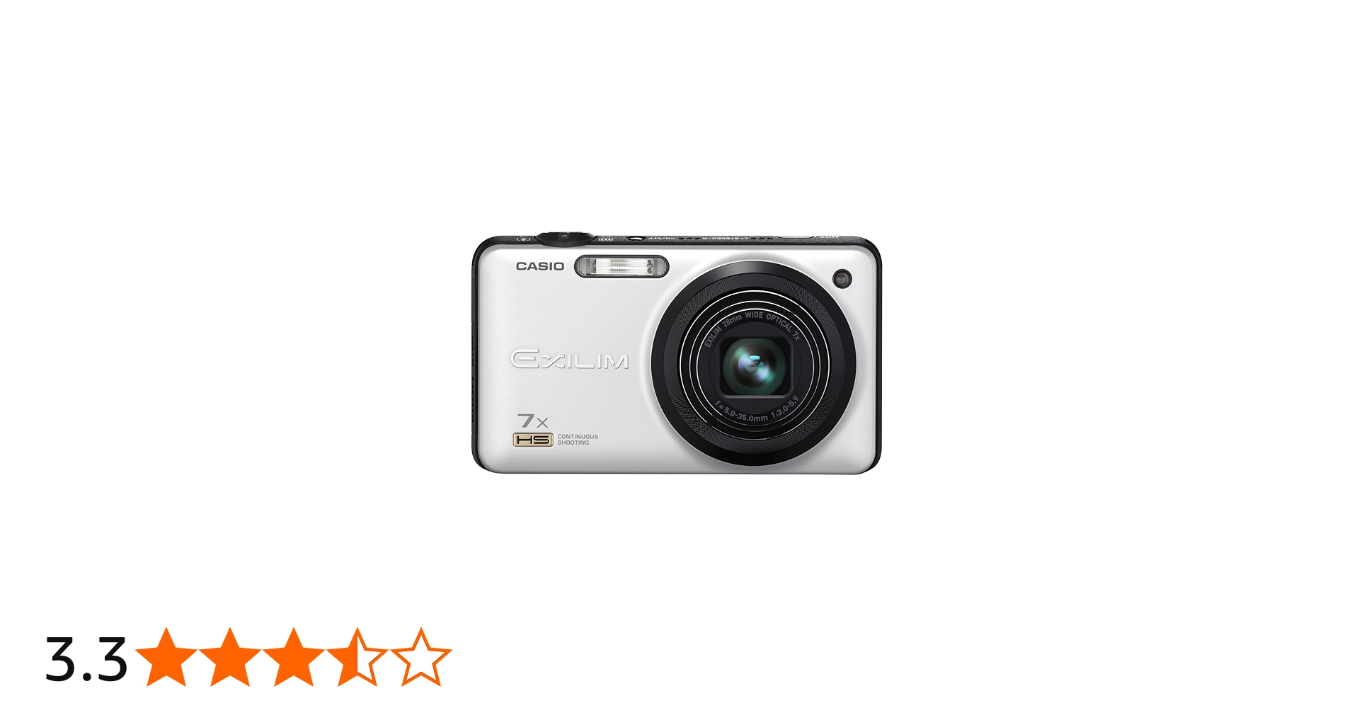 Amazon | CASIO デジタルカメラ EXILIM 1610万画素 光学ズーム7倍 EX