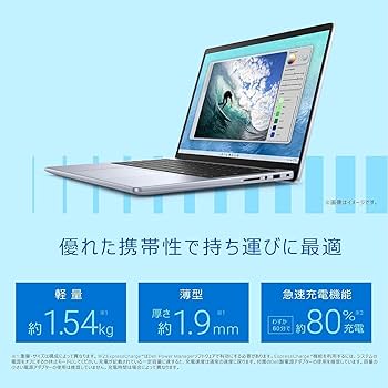Amazon.co.jp: Dell ノートパソコン Inspiron 14 5445 14インチFHD+