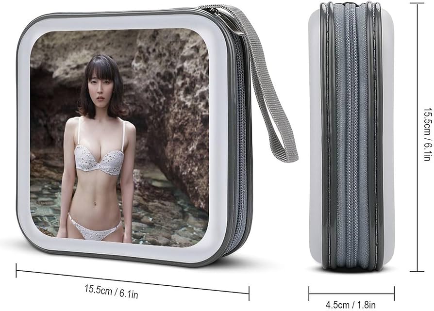 Amazon.co.jp: 吉岡里帆 水着 CDケース DVD収納ボックス CDウォレット