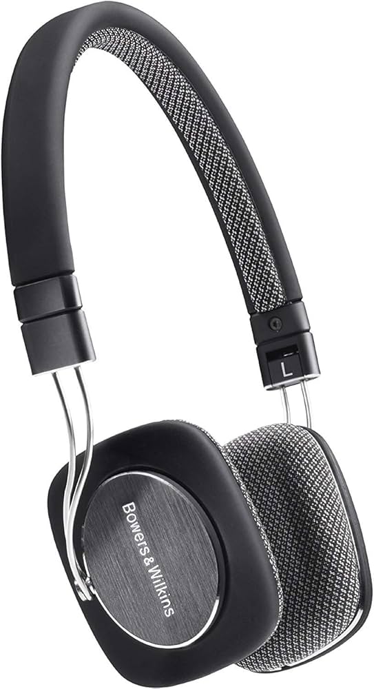 Amazon.com: Bowers & Wilkins P3 On-Ear Headphones B&W - Black