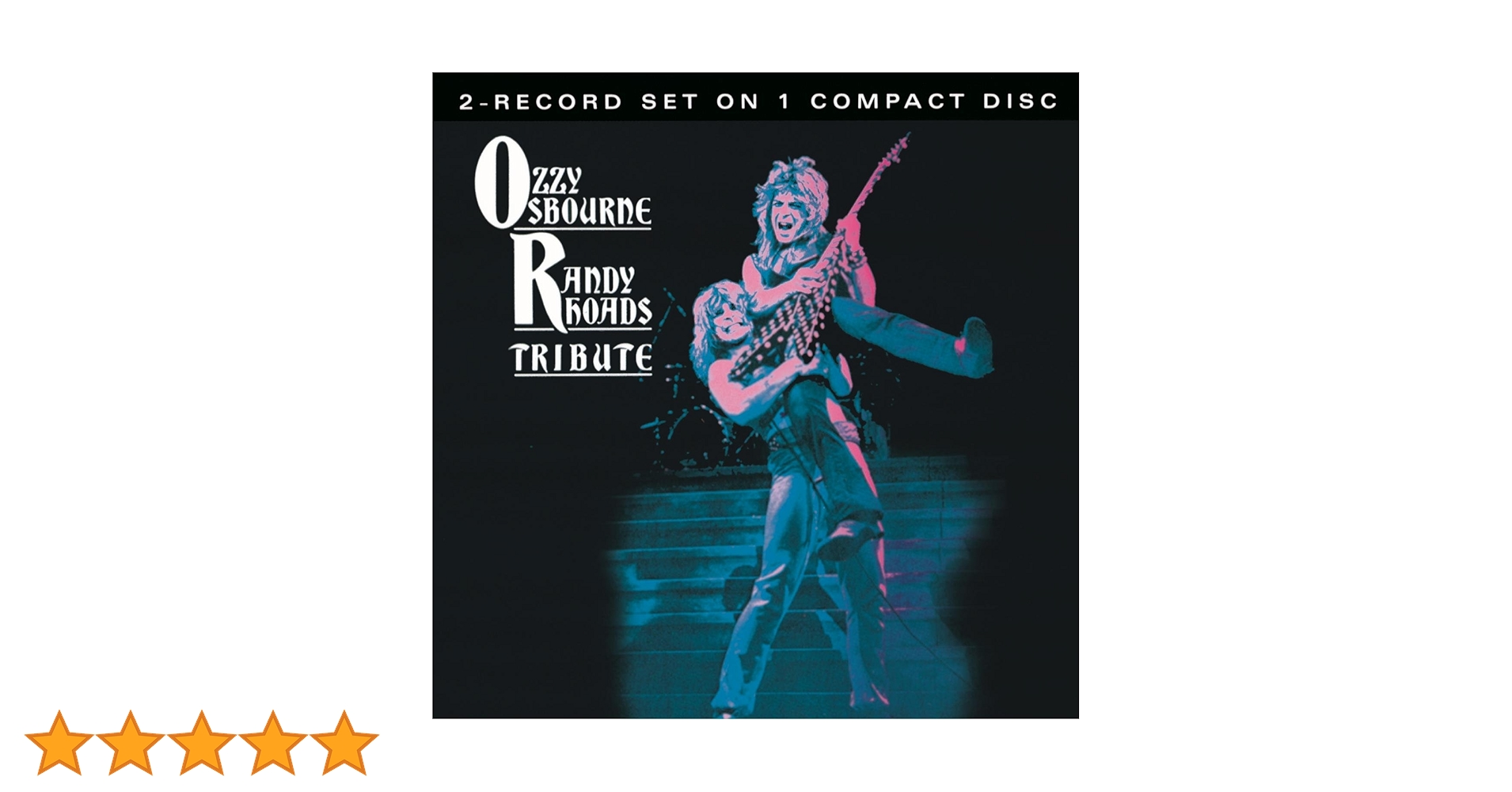 オジーオズボーン/Tribute レコード日本盤。フォトブックつき。 オジー