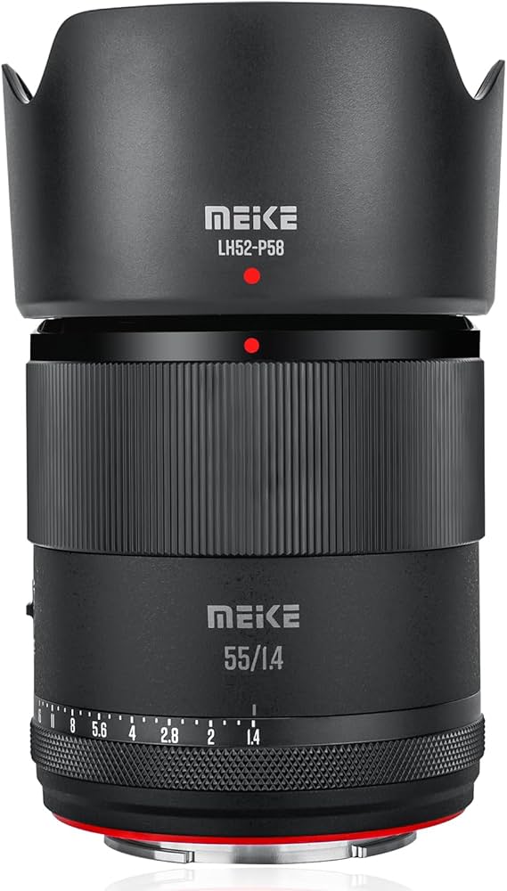 Amazon.com : Meike 55mm F1.4 Standard Aperture APS-C Frame Auto