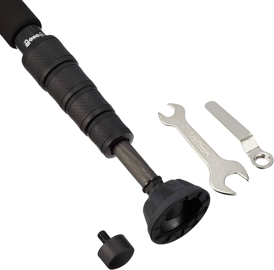 Amazon | Velbon カーボン一脚 Geo Pod V75 5段 ナットロック 脚径32mm