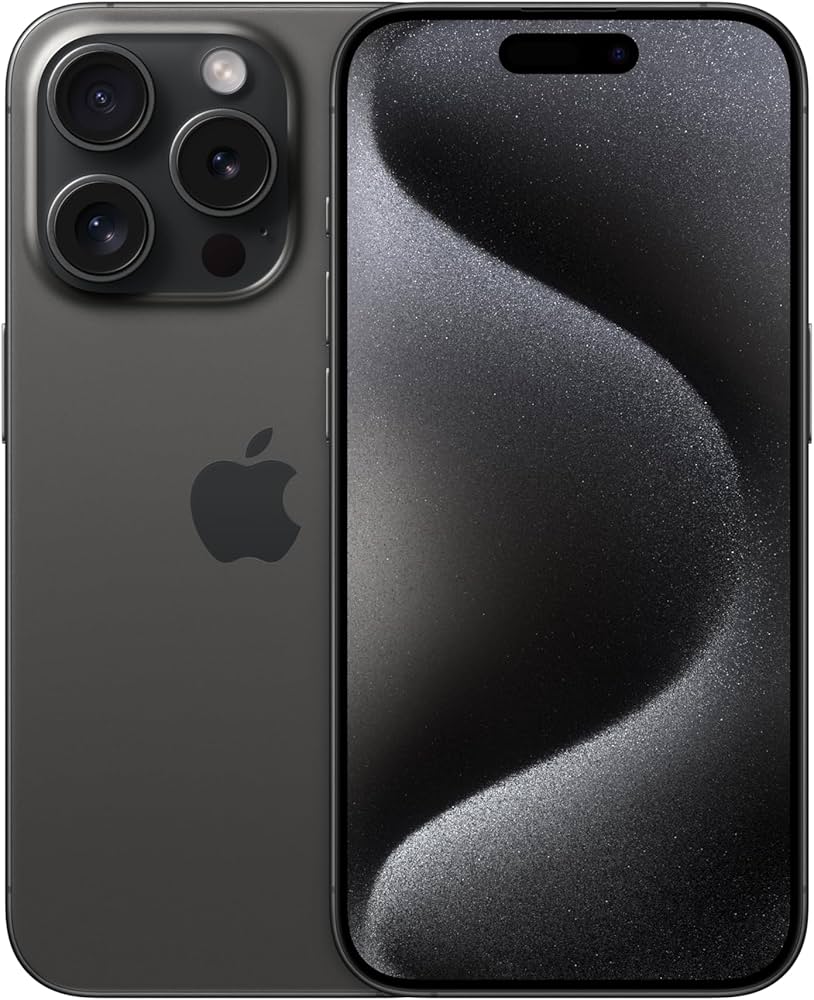 Amazon.com: Apple iPhone 15 Pro, 128GB, Black Titanium - T-Mobile
