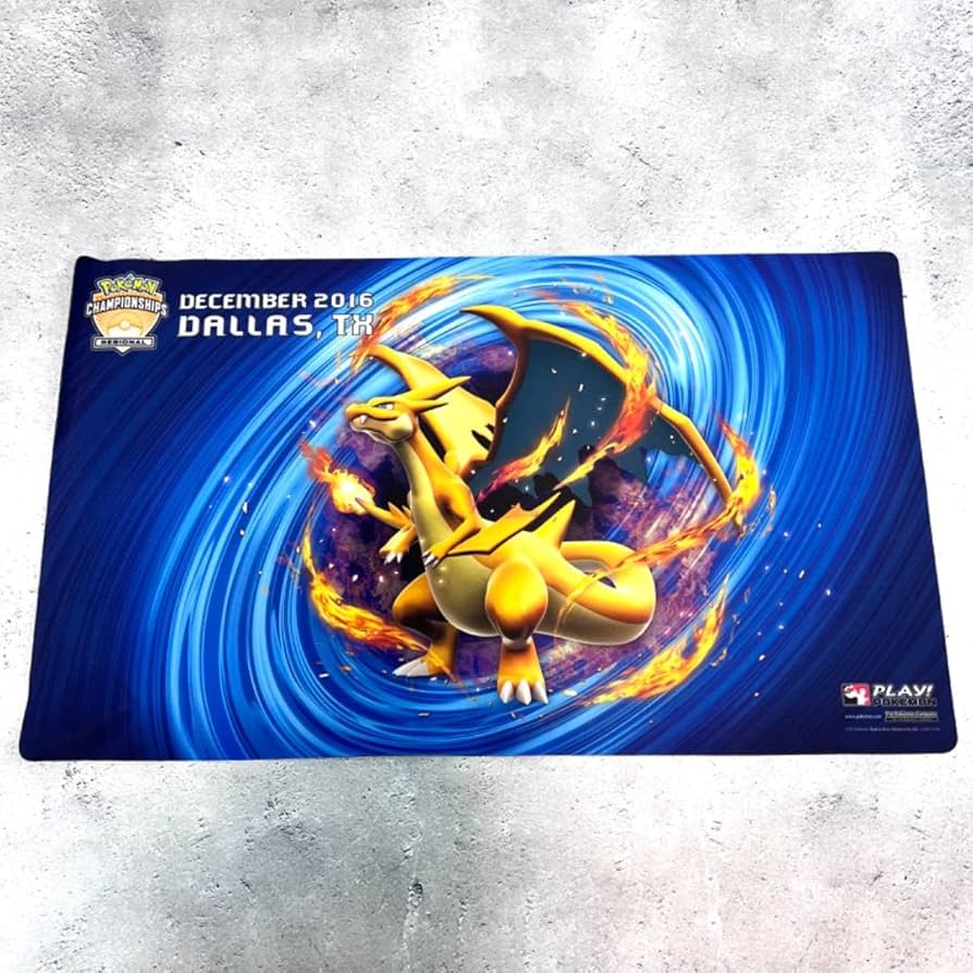Amazon.co.jp: 海外限定 公式 メガリザードン プレイマット 2016