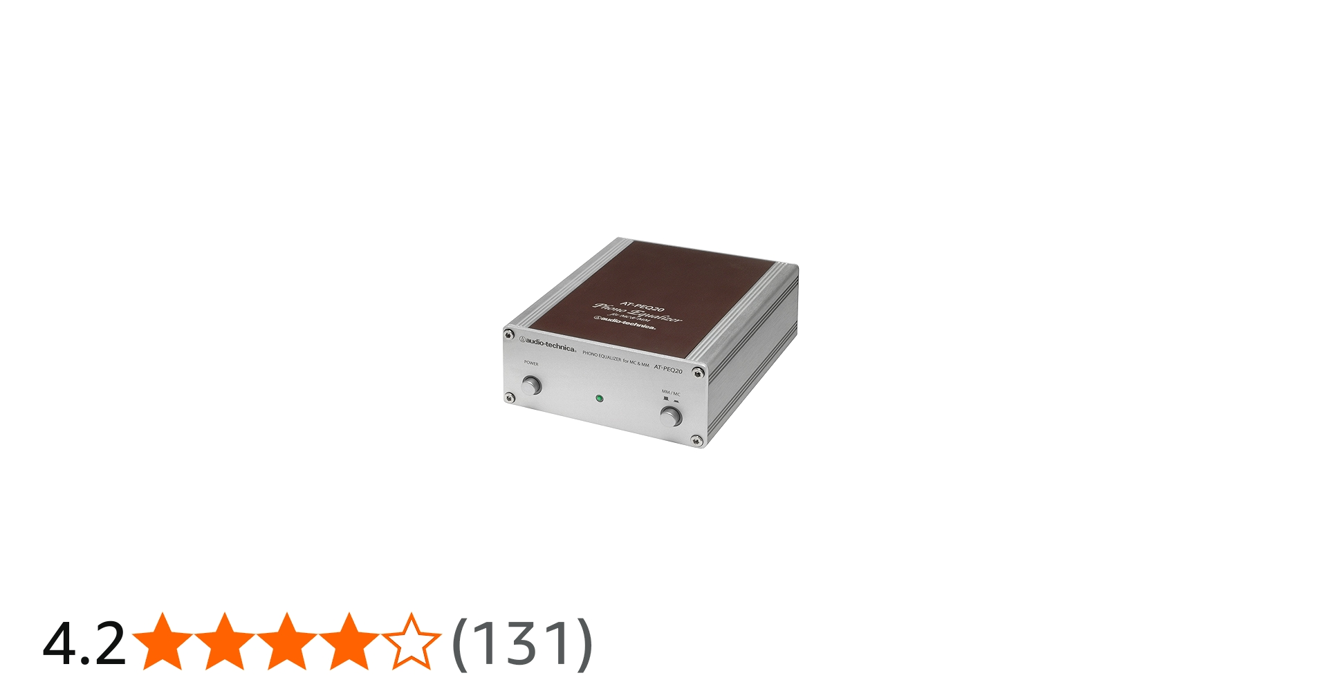 Amazon | オーディオテクニカ フォノイコライザー AT-PEQ20 | Audio