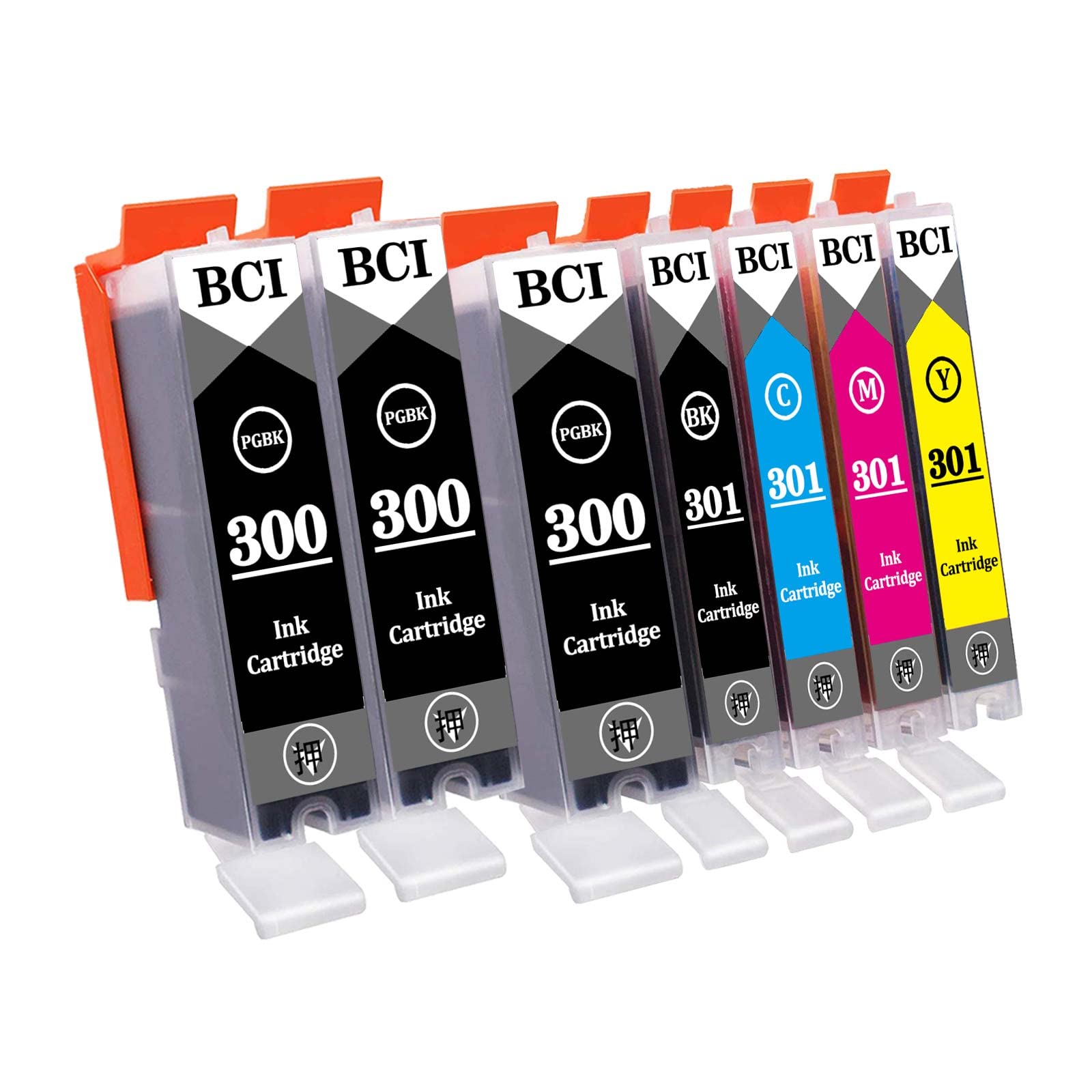 Amazon.co.jp: KEYBOX Canon用 BCI-301 BCI-300 互換インク (PGBK/BK/C