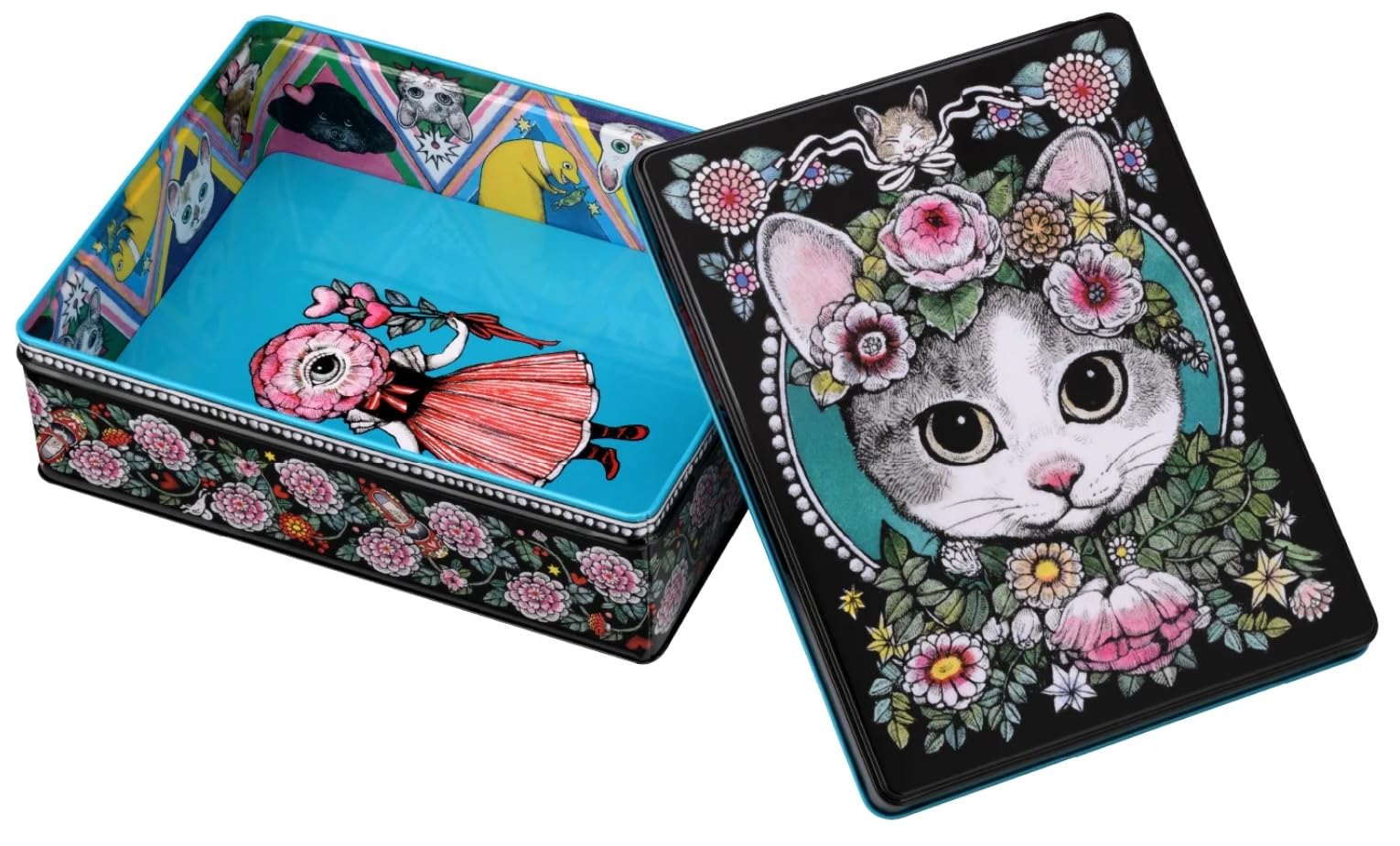 Amazon | ヒグチユウコ ホルベイン 2024 角缶 おひめさまBOちゃん