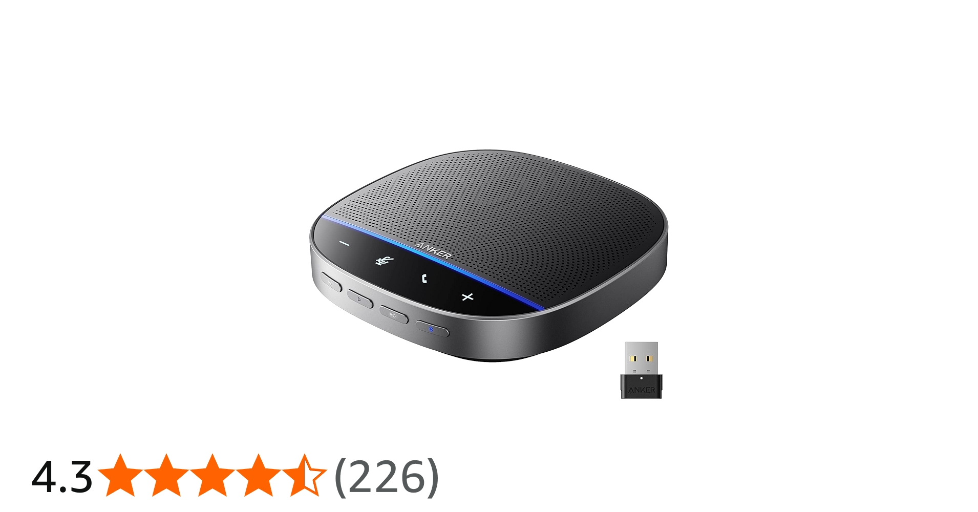 Amazon.co.jp: 【改善版】Anker PowerConf S500 会議用マイク