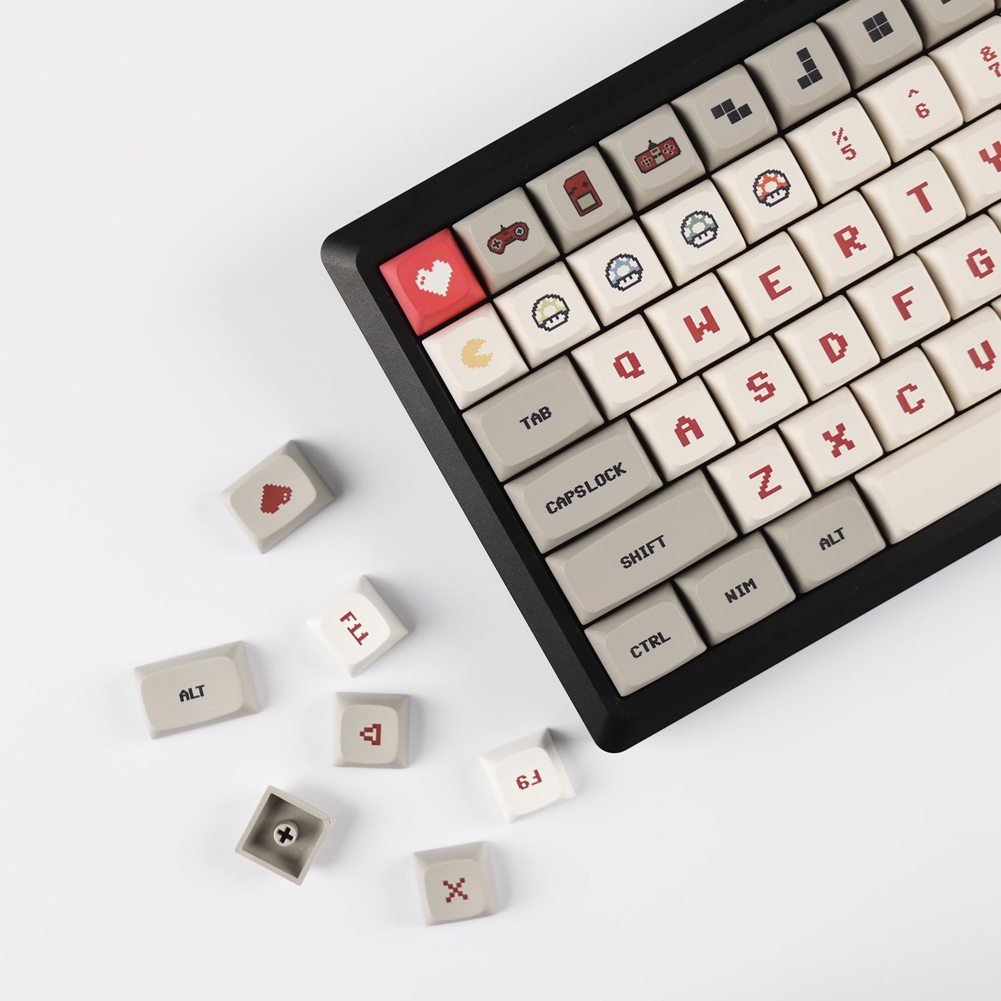 Amazon.co.jp: YMDK 146 キー ゲームボーイ ダイ サブ ZDA PBT キー
