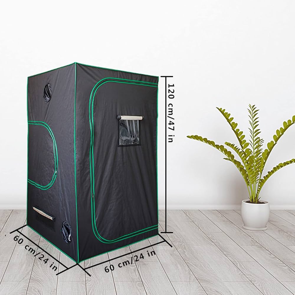 Amazon.co.jp: グロウテント 小型 60x60x120cm 100x100x200cm グロウ