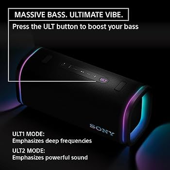 Amazon.com: Sony ULT FIELD 5 Wireless Speaker Black SRSULT50/B