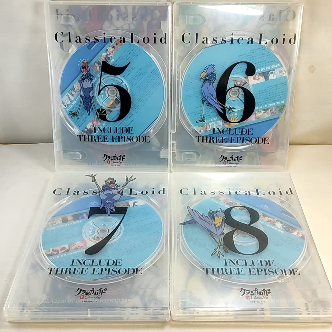 Amazon.co.jp: BD 初回版 クラシカロイド 1~8 [全8巻セット