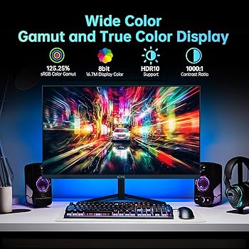 Amazon.co.jp: KTC 24インチ ゲーミングモニター 165Hz FHD